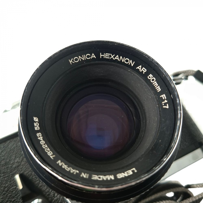 Konica Autoreflex T3 + Hexanon AR 50mm f/1.7 – Cameră Foto Pe Film 35mm, SLR Mecanică Japoneză [5]