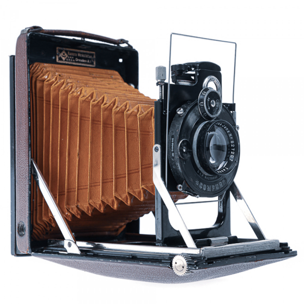KW Patent Etui de Lux 9×12 – cameră de format mare cu Tessar 135mm f/4.5, fabricată în Germania [4]