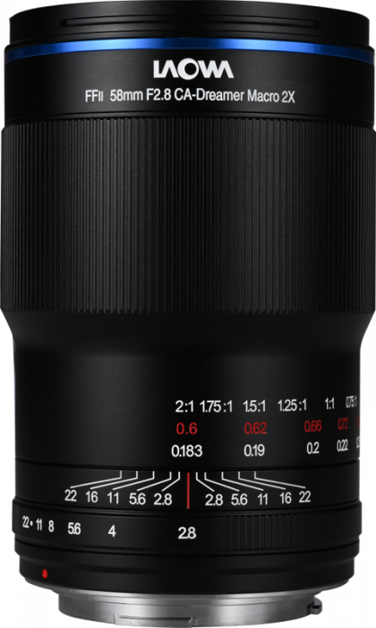 Laowa 58mm f/2.8 2X Ultra Macro APO - Obiectiv foto ultra macro montura Canon RF [1]