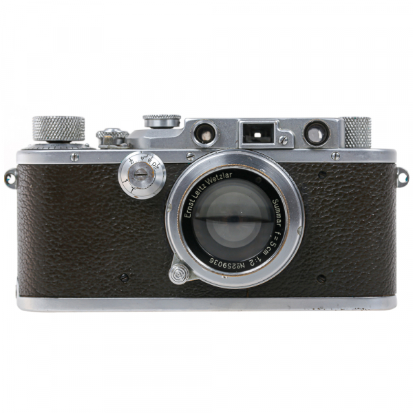 Leica IIIa cu obiectiv Leitz Summar 50mm f/2 – Cameră telemetru clasică, fabricată în Germania [2]