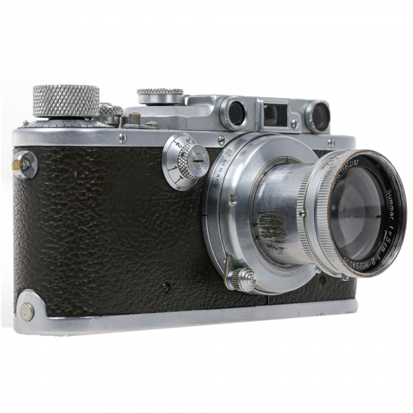Leica IIIa cu obiectiv Leitz Summar 50mm f/2 – Cameră telemetru clasică, fabricată în Germania [3]