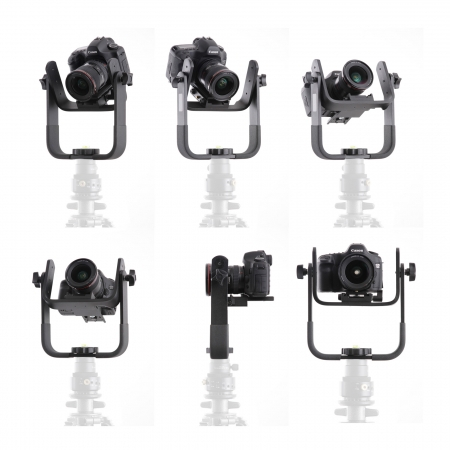 Manfrotto 393 Gimbal Head - cap trepied pentru teleobiective [2]