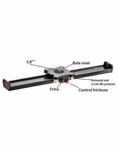 Manfrotto Slider cu rulmenti 100cm  [5]