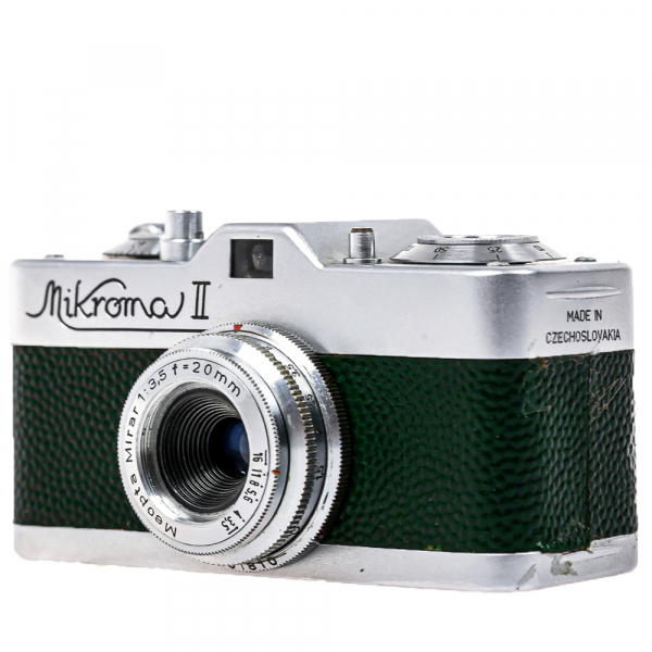 Mikroma II – Cameră foto subminiaturală vintage 16mm, fabricată în Cehoslovacia [3]