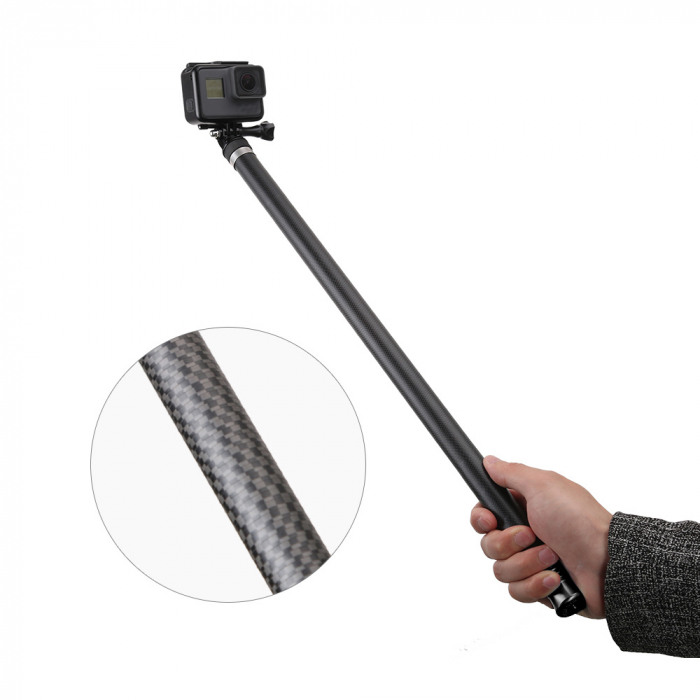 Selfie Stick super lung din fibră de carbon, 2.7M - Generatia a II-a - GP-MNP-270-2 [6]