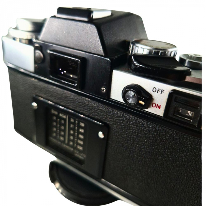 Minolta XE-1 + MC Rokkor-X PG 50mm f/1.4 – Cameră Foto Pe Film 35mm, Design Japonez Clasic [5]