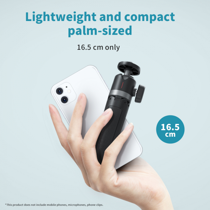 Mini trepied cu selfie stick pentru telefoane mobile și camere DSLR - GP-MNP-091-W [6]