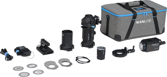 NANLITE Forza 60CR LED Color Spot Light with 19°&36° Projection Attachment – spotlight RGBLAC COB 88W [4]