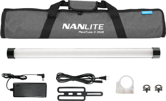 Nanlite PavoTube II 15XR –  KIT Tub LED RGBWW Pixel 2’ cu CRMX LumenRadio și control wireless complet [16]