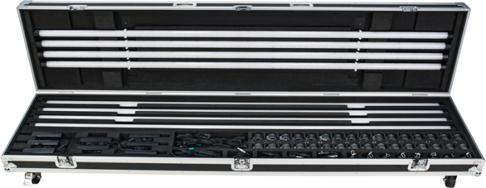 Nanlite PavoTube II 60XR –  KIT 8 BUCATI - Tub LED RGBWW Pixel de 8’ cu CRMX LumenRadio și control wireless complet [39]