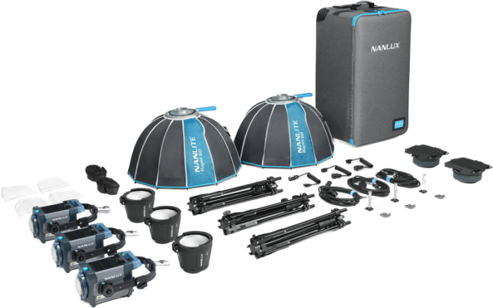 NANLUX Evoke 150C 3-Light Kit in Trolley Case [14]