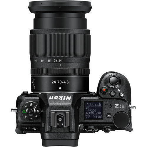 Nikon Z 6III Kit cu Nikon NIKKOR Z 24-70mm f/4 S   -  Aparat Foto Mirrorless Full Frame 24.5MP 6K [3]