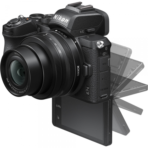 Nikon Z50 + 16-50mm f/3.5-6.3 VR -  Aparat Foto Mirrorless 4K - Montura Z [9]