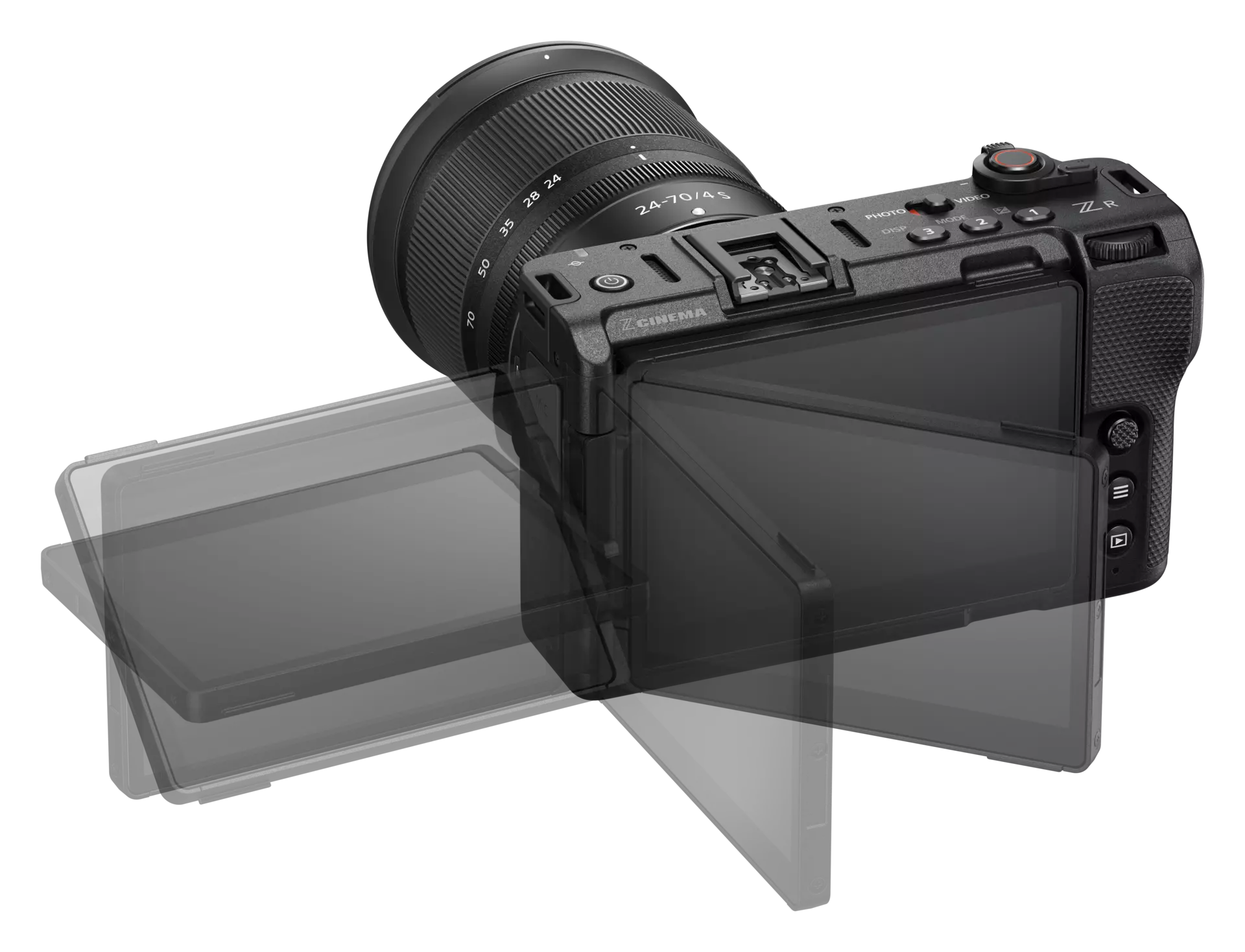 Nikon ZR + 24-70mm f/4 S - Cameră Cinema Full-Frame 6K Compactă cu Dual Base ISO, R3D NE și Stabilizare IBIS pentru Filmări Profesionale [4]