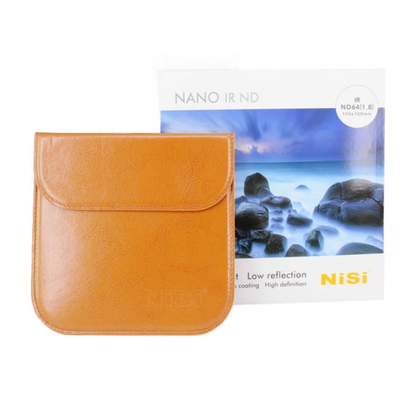 Nisi NANO IR ND64 100x100mm - filtru neutral , 1.8 / 6 stopuri [2]