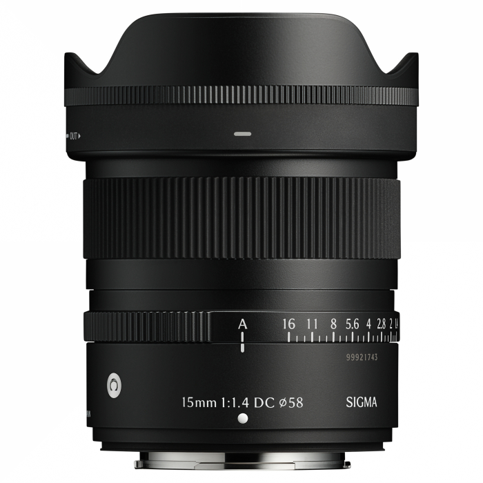 Obiectiv Foto Mirrorless Sigma 15mm F1.4 DC DN | Contemporary, Montura Canon RF [2]