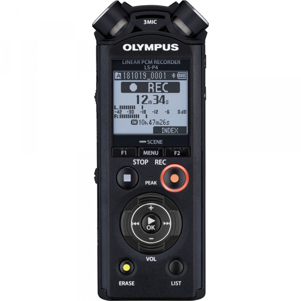 Olympus LS-P4 Video Kit -  reportofon Linear PCM Audio Recorder Videography Kit [2]