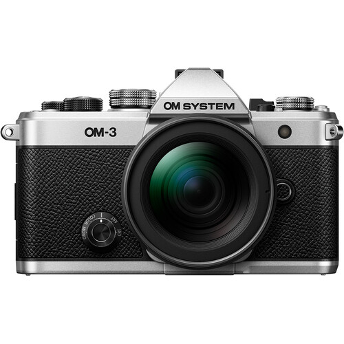 OM SYSTEM OM-3 Kit cu Obiectiv OM SYSTEM M.Zuiko Digital ED 12-45mm f/4 PRO Mirrorless Camera Kit [1]