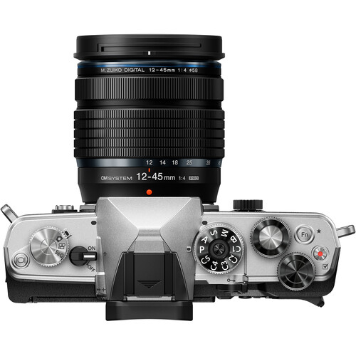 OM SYSTEM OM-3 Kit cu Obiectiv OM SYSTEM M.Zuiko Digital ED 12-45mm f/4 PRO Mirrorless Camera Kit [5]