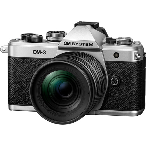 OM SYSTEM OM-3 Kit cu Obiectiv OM SYSTEM M.Zuiko Digital ED 12-45mm f/4 PRO Mirrorless Camera Kit [2]