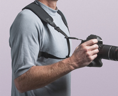 OP/TECH Double Sling™black  - Sistem sustinere doua aparate [2]