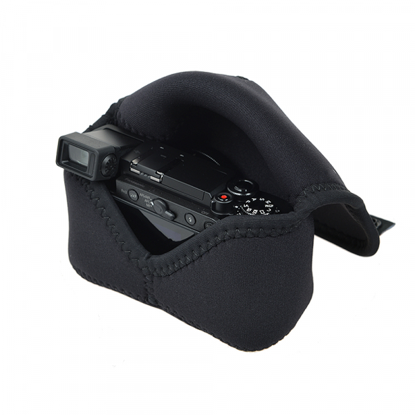 OP/TECH Soft Pouch™ - Body Cover Midsize Black- husa neopren neagra [5]