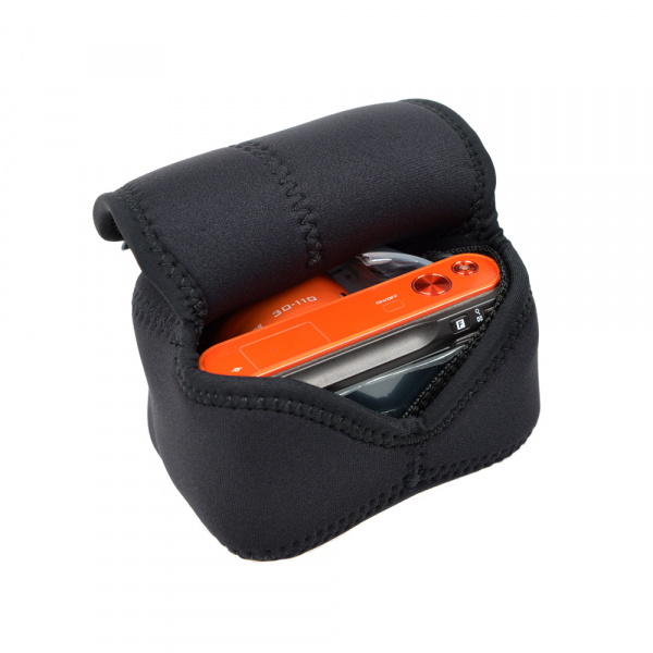 OP/TECH Soft Pouch™ D-Shortie Black - husa neopren neagra [4]