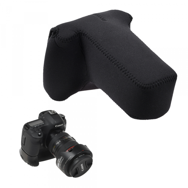 OP/TECH Soft Pouch™ D-SLR Zoom - husa neopren neagra [2]
