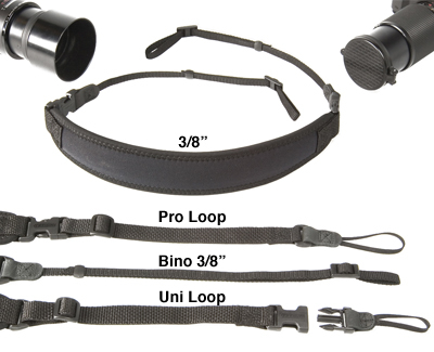 OP/TECH Super Classic Strap Uni Loop Black - Curea de umar [2]