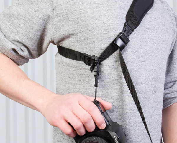 OP/TECH Utility Strap™ - Sling Black - Curea de umar [9]