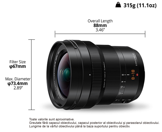 Panasonic Leica DG Vario-Elmarit 8-18mm f/2.8-4 ASPH - montura m4/3 ( MFT) [4]