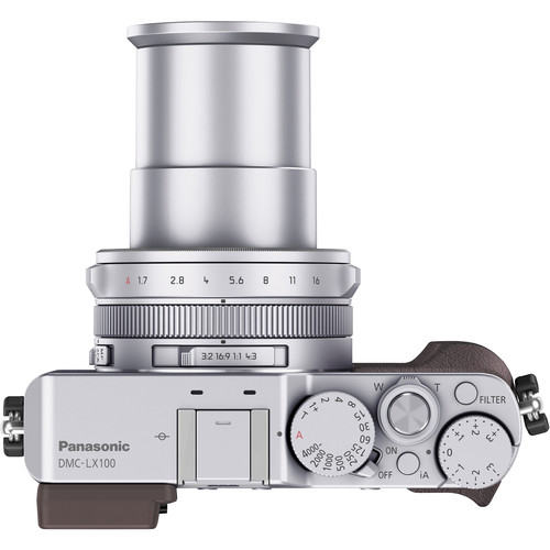 Panasonic Lumix  DMC-LX100 cu filmare 4K -  Silver [4]