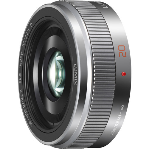 Panasonic Lumix G 20mm f/1.7 II ASPH argintiu - montura m4/3 (MFT) [2]