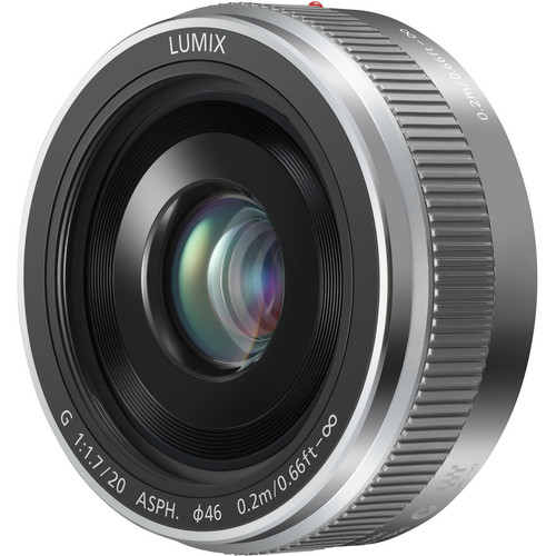 Panasonic Lumix G 20mm f/1.7 II ASPH argintiu - montura m4/3 (MFT) [1]