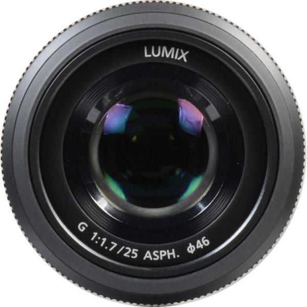 Panasonic Lumix G 25mm f/1.7 ASPH negru - montura m4/3 (MFT) - white box [2]