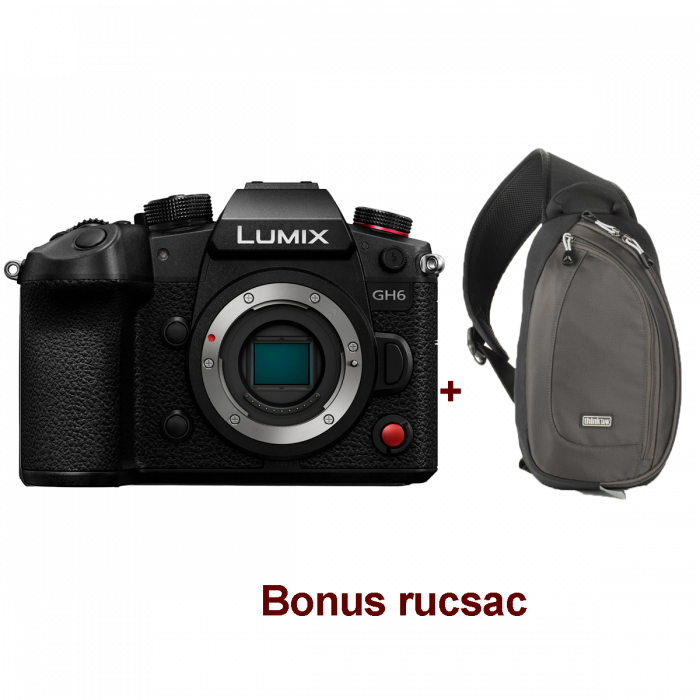 Panasonic Lumix GH-6 negru -  Aparat Foto Mirrorless hibrid - body [1]