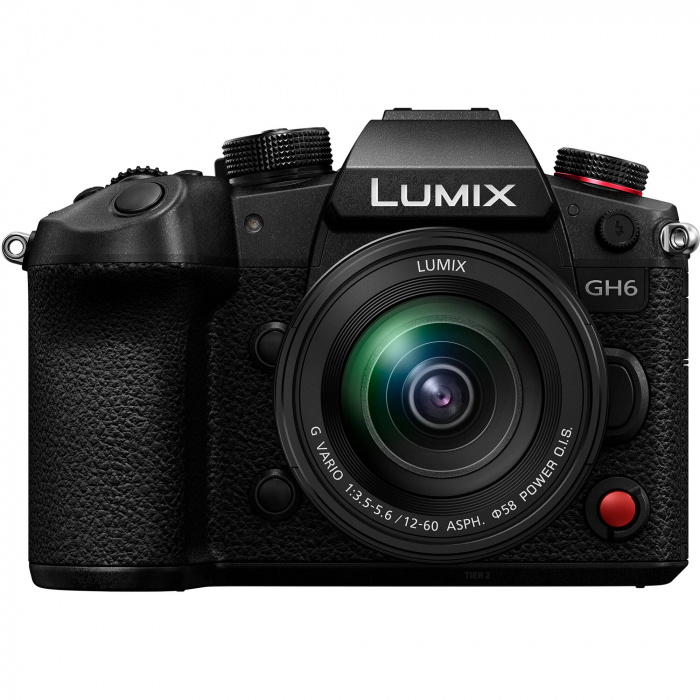 Panasonic Lumix GH-6 negru -  Aparat Foto Mirrorless hibrid cu obiectiv LUMIX 12-60mm f/3.5-5.6 [2]