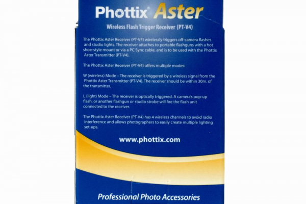 Phottix Aster PT-V4 receptor  radio si optic [9]