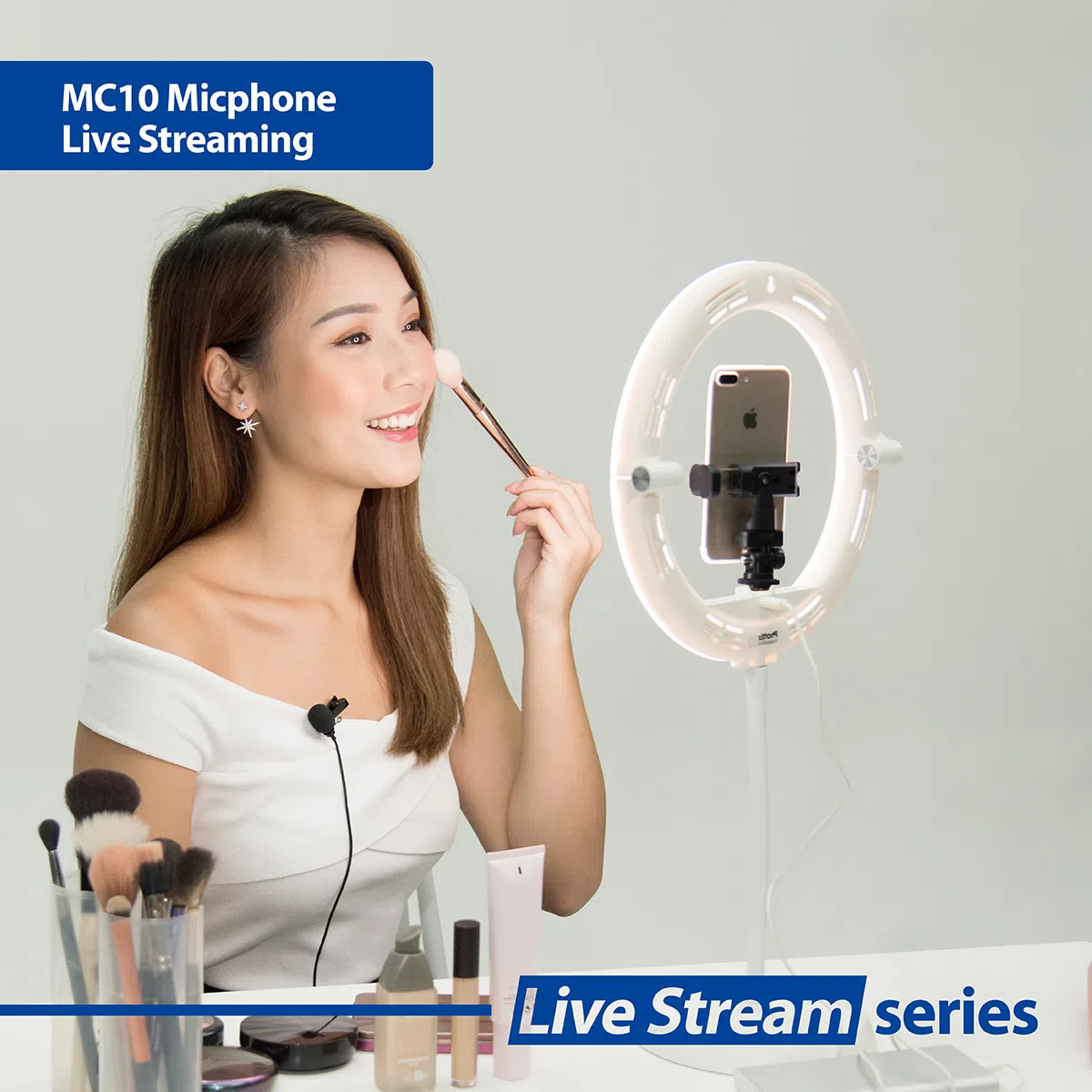 Phottix MC10 Microfon Lavaliera cu Cablu 1.5m [7]
