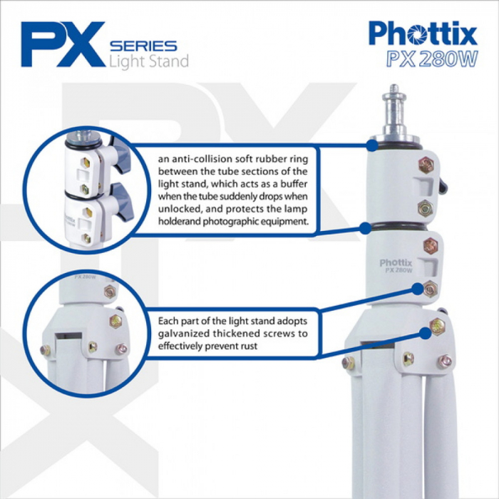 Phottix PX280w - Stativ lumini 280cm [13]