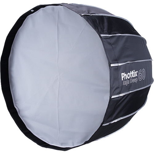 Phottix Raja Deep Quick-Folding Softbox parabolic 60cm + grid + montura Bowens [3]