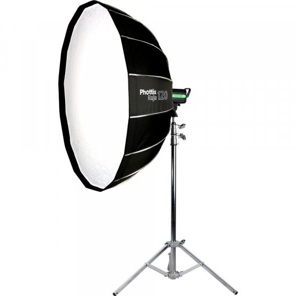 Phottix Raja Quick-Folding Softbox parabolic 120cm + montura Bowens [4]