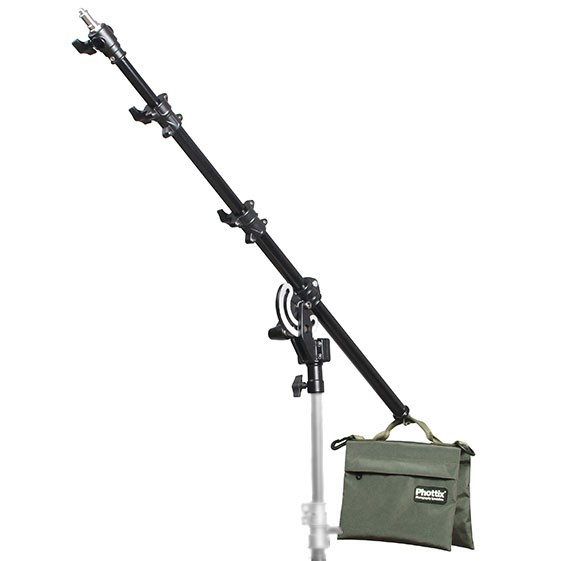Phottix Saldo 160 + saculet contragreutate M - brat boom pentru stativ 160cm [6]