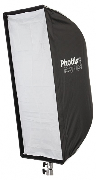 Phottix Softbox portabil, tip umbrela 40cm x 90cm + GRID ,  pentru blitz extern cu patina [2]