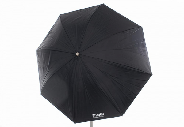 Phottix umbrela 2 straturi (argintiu / negru ) 101cm [4]