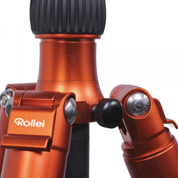 Rollei C5i - Kit trepied + cap cu bila , negru / orange [5]