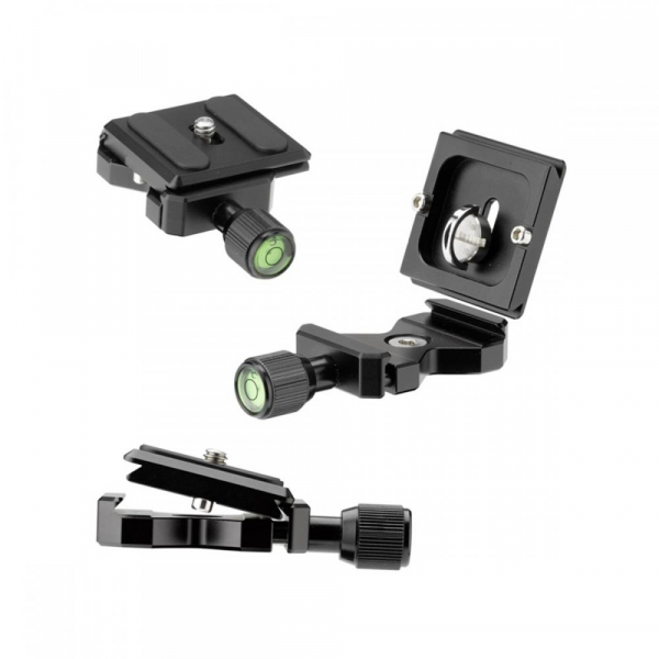 Rollei Compact Traveler No. 1 Carbon - kit trepied + cap cu bila , portocaliu / negru [10]