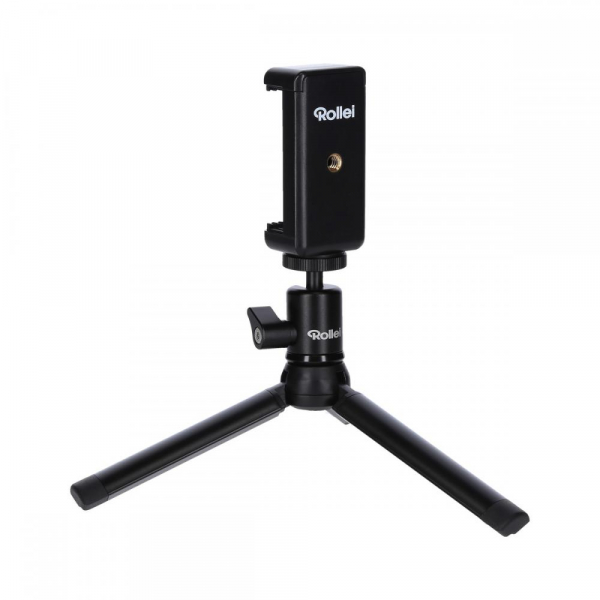 Rollei Smart Photo Selfie Stick cu suport de telefon si mini trepied ,  portocaliu/negru [6]