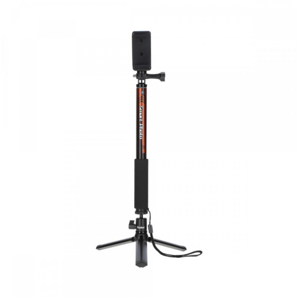 Rollei Smart Photo Selfie Stick cu suport de telefon si mini trepied ,  portocaliu/negru [8]