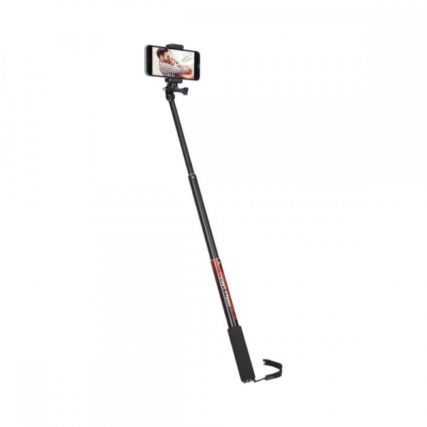 Rollei Smart Photo Selfie Stick cu suport de telefon si mini trepied ,  portocaliu/negru [4]